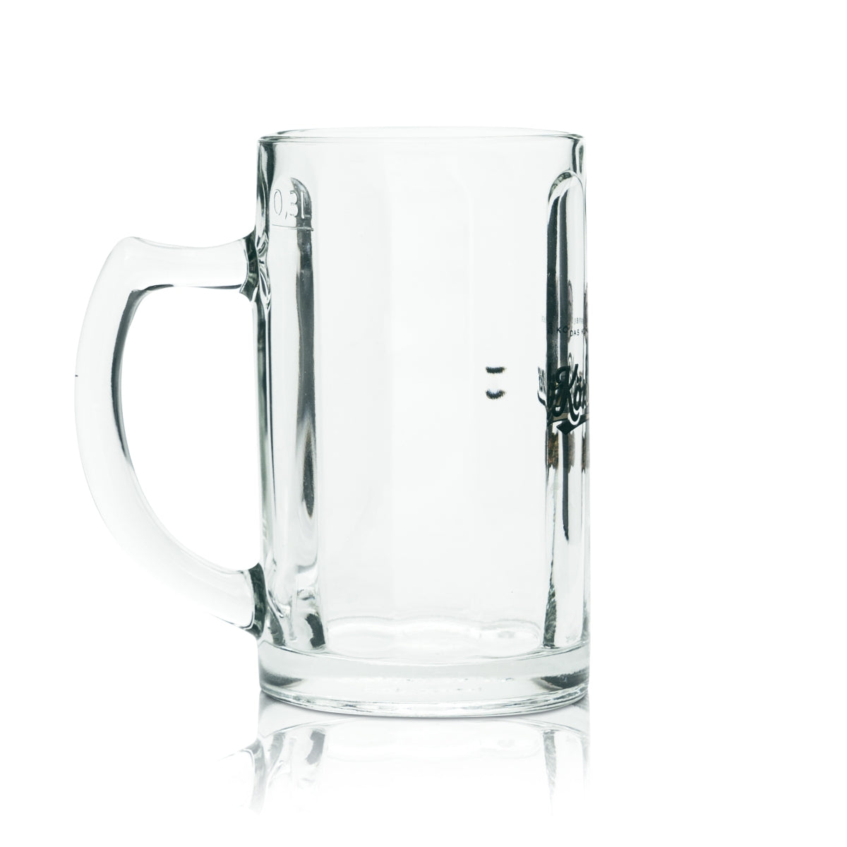 6 verres à bière König Pilsener 0,3 l, chope en relief, anse, verres à bière, chopes – Vue 3