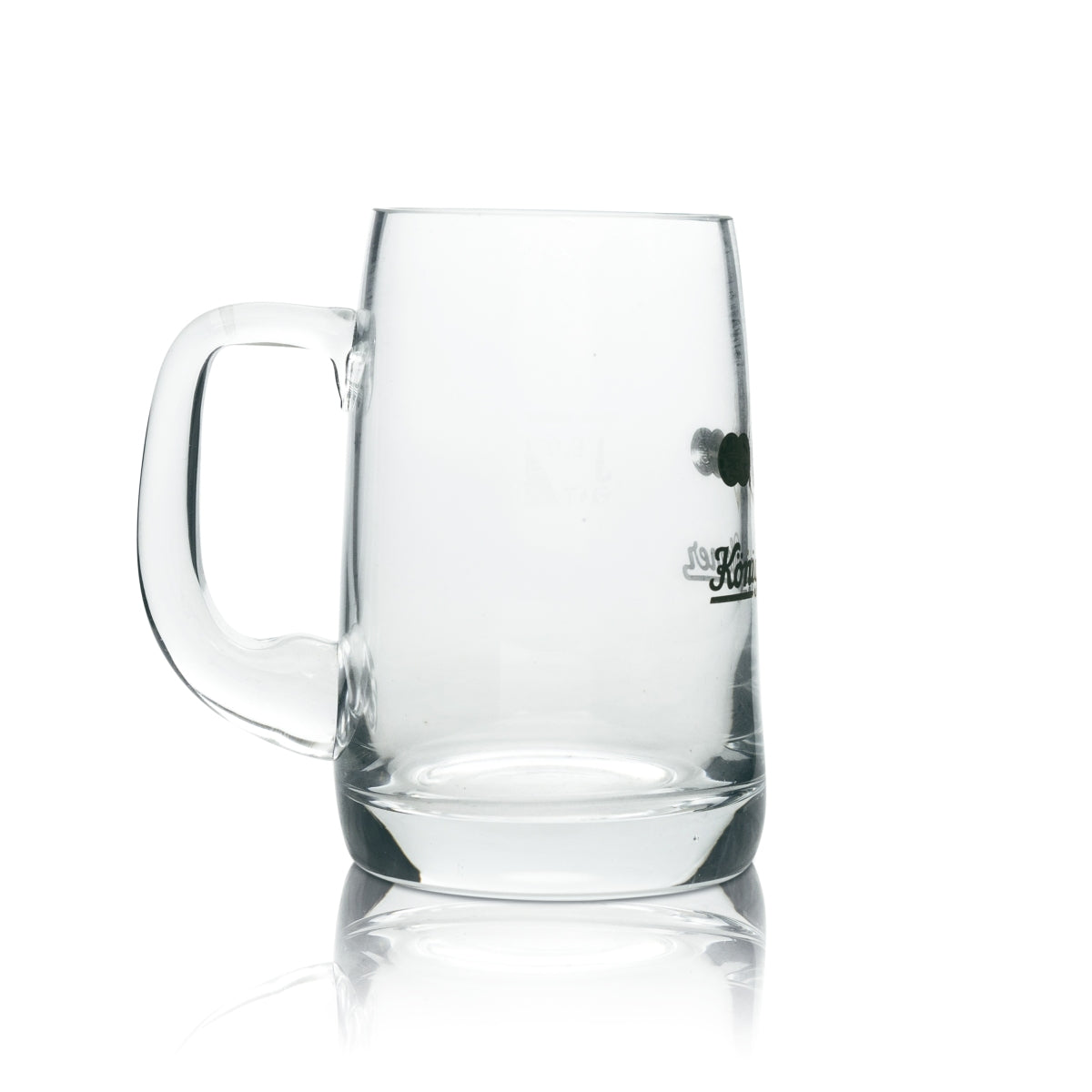 6 verres à bière König Pilsener 0,3 l, chopes Seidel avec anse, verres à bière, chopes de brasserie – Vue 3