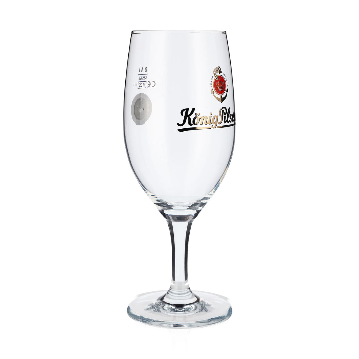 6 verres à bière König Pilsener 0,4 l, verres à pied, logo Anker, NFC Ritzenhoff – Vue 3