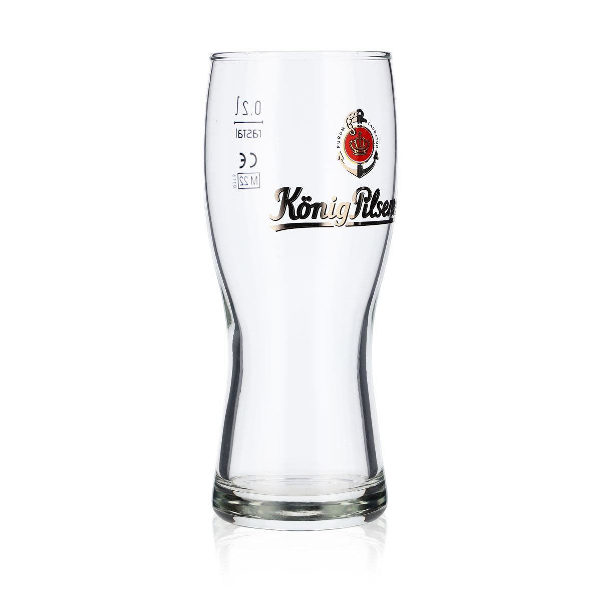 6 verres à bière König Pilsener Verres à bière 0,2 l Gobelet Curve Cup Rastal – Vue 3