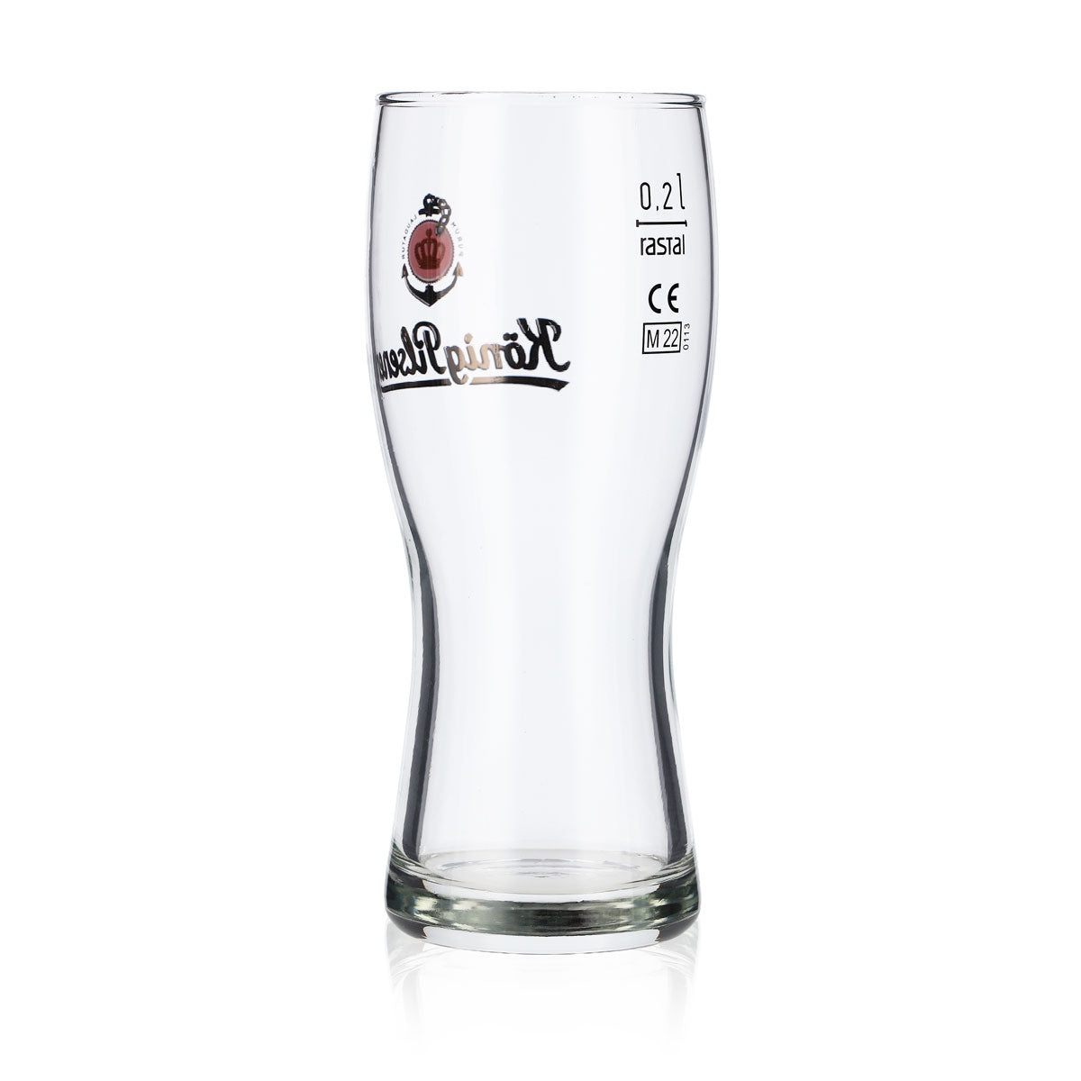 6 verres à bière König Pilsener Verres à bière 0,2 l Gobelet Curve Cup Rastal – Vue 4