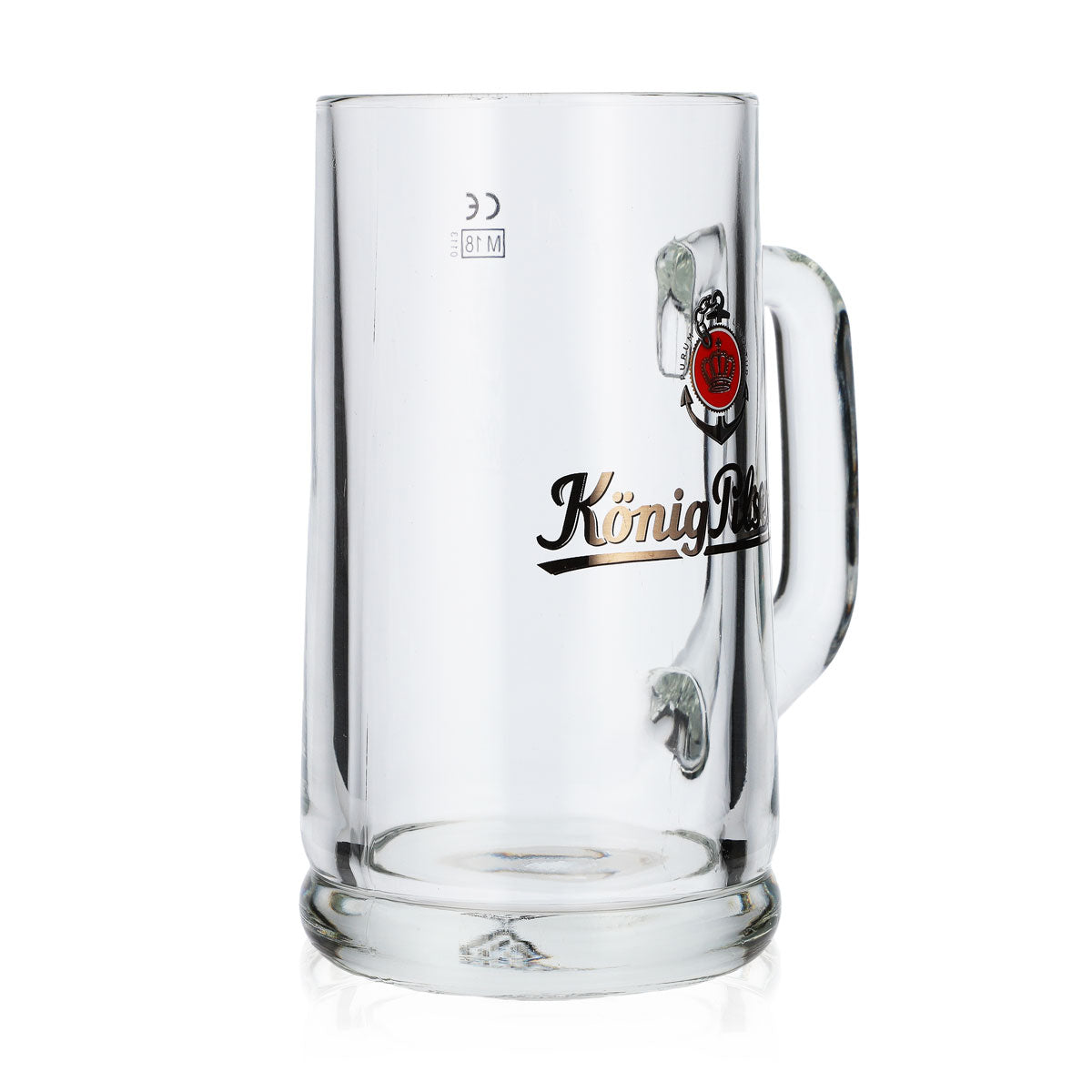 6x König Pilsener Bierseidel Chope à bière Verre à bière 0,4 l Kruge Rastal – Vue 2