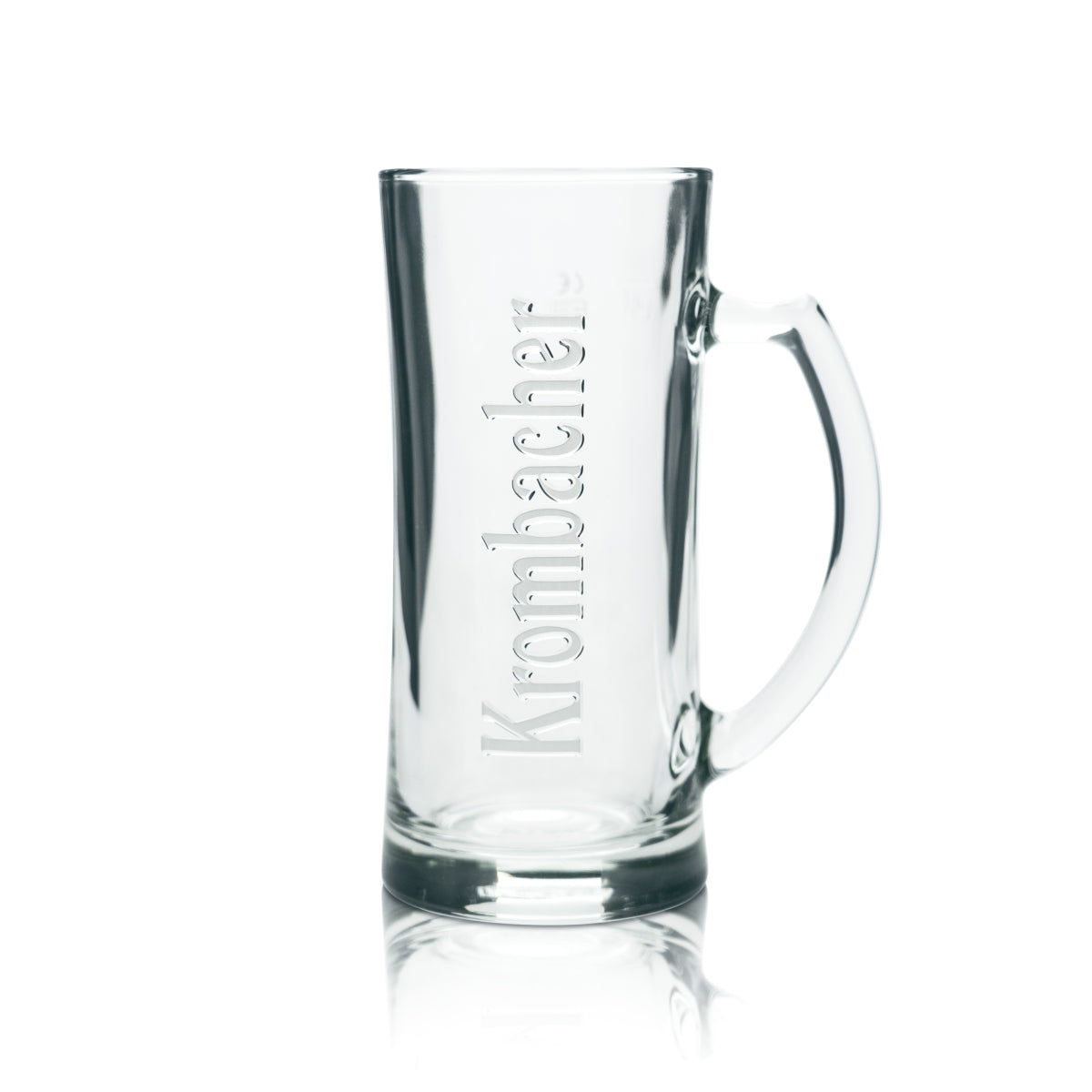 6 verres à bière Krombacher 0,4 l, chope exclusive Seidel Rastal Relief avec anse – Vue 2