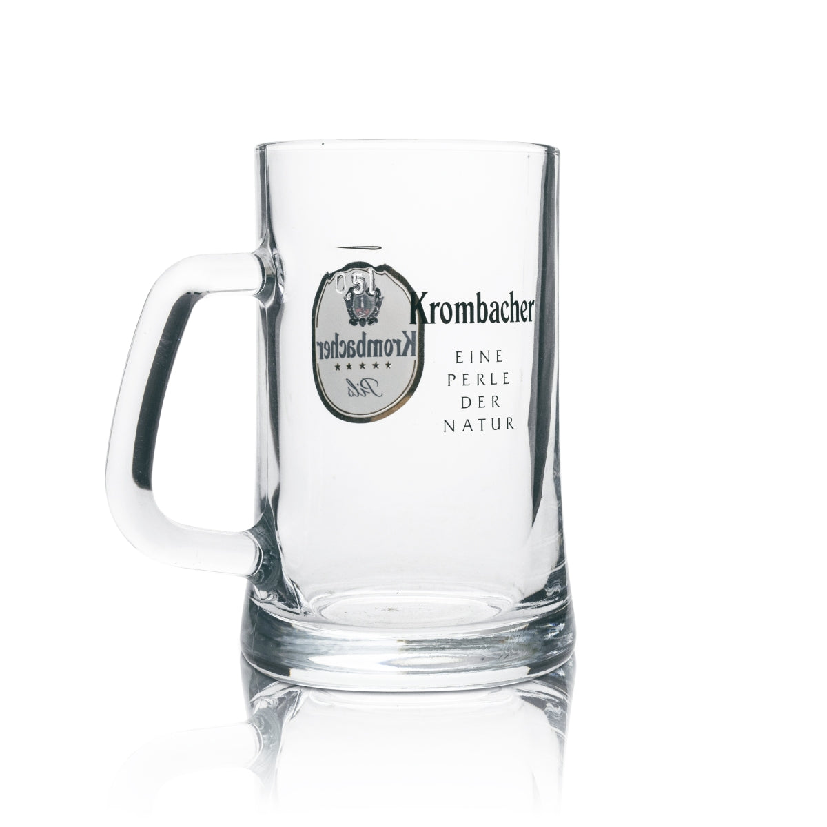 6 chopes en verre Krombacher 0,5 l « Une perle de la nature » Sahm – Vue 3