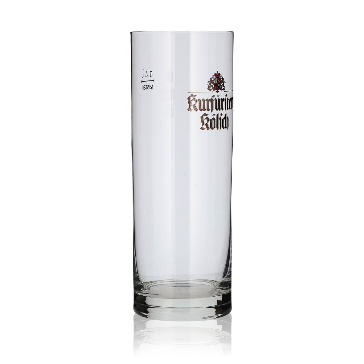 6 verres à bière Kölsch Kurfürsten 0,4 l, set de verres à bière Kneipe – Vue 3