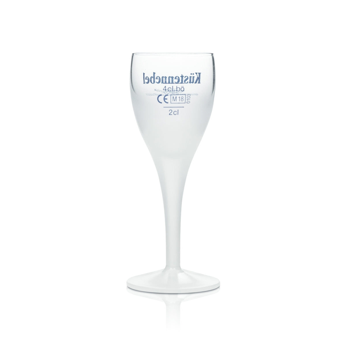 6x verres à schnaps Küstennebel Mini-coupe 2 cl/4 cl verre dépoli mat – Vue 3