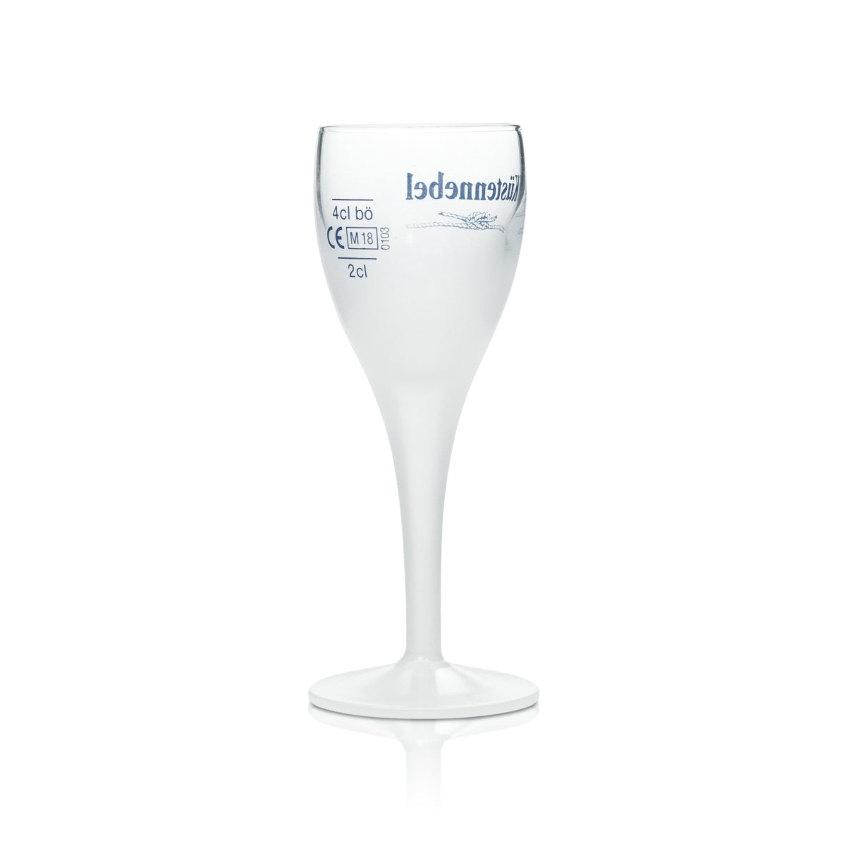 6x verres à schnaps Küstennebel Mini-coupe 2 cl/4 cl verre dépoli mat – Vue 4