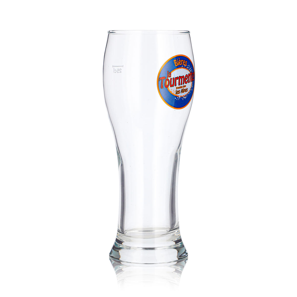 6 verres à bière « La Tourmente » de 0,25 l, verres à bière de blé de la brasserie Durobor (lot de 6) – Vue 4