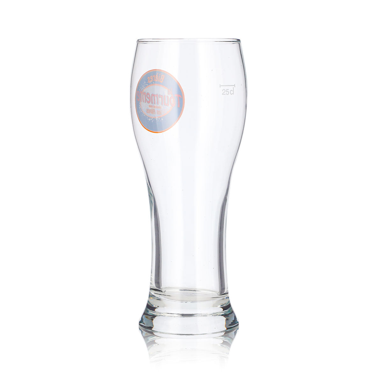 6 verres à bière « La Tourmente » de 0,25 l, verres à bière de blé de la brasserie Durobor (lot de 6) – Vue 5