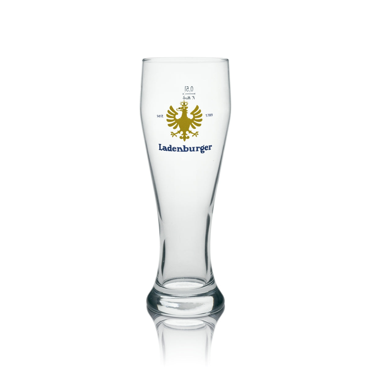 6 verres à bière Ladenburger, verre à bière blanche, 0,5 l – Vue 2