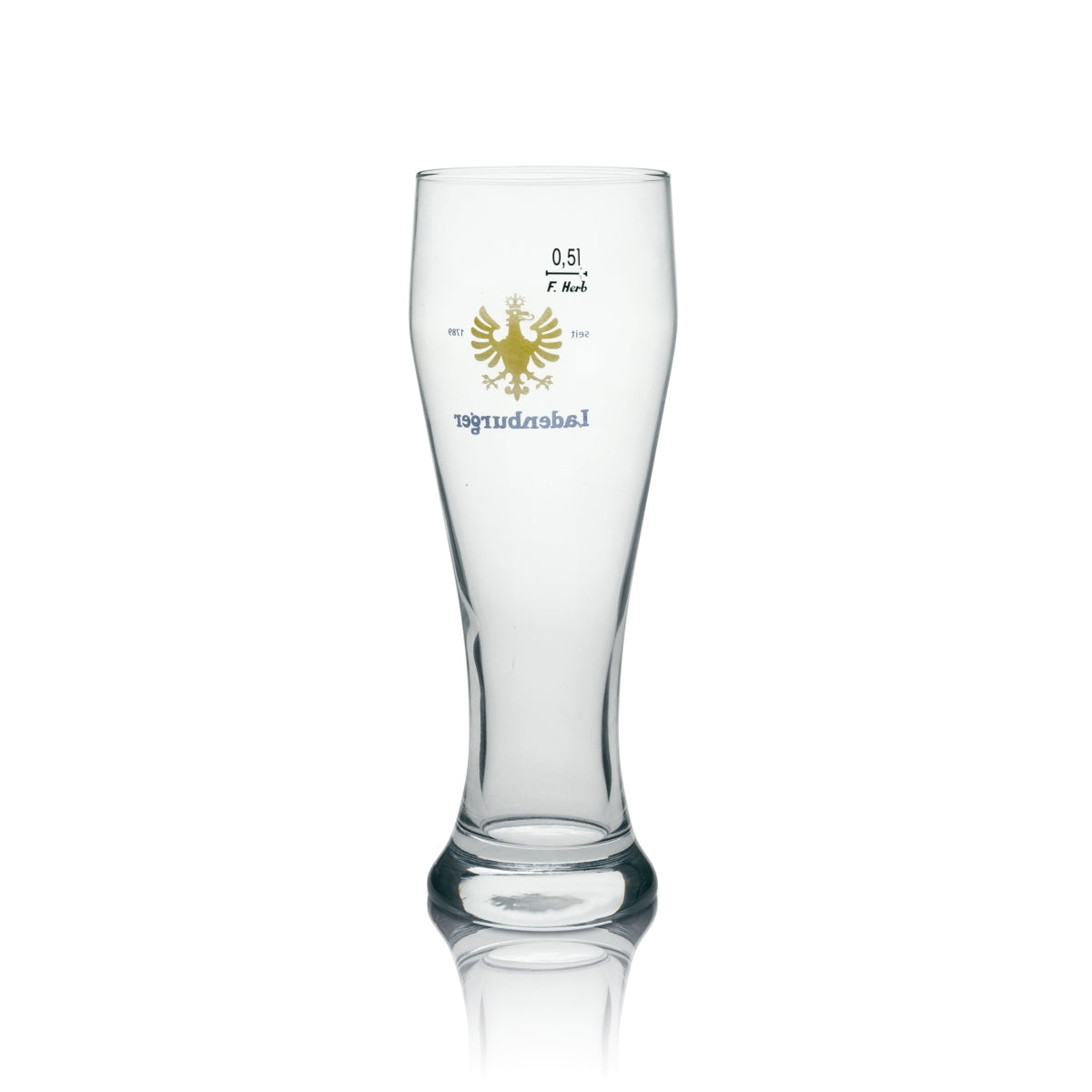 6 verres à bière Ladenburger, verre à bière blanche, 0,5 l – Vue 3