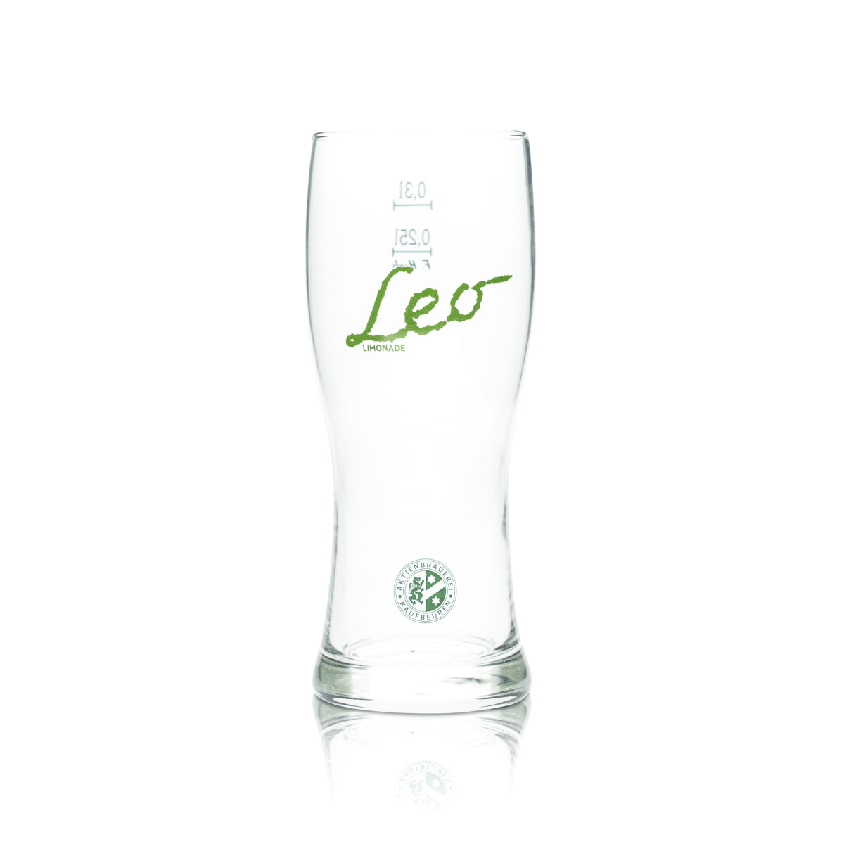 6x verre à limonade Leo 0,3 l ABK Aktien Brauerei Verres à mélange pour boissons non alcoolisées Radler – Vue 2