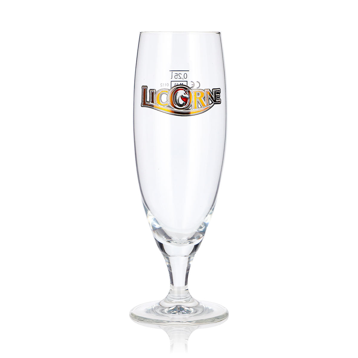 6 verres à bière « Licorne Noël » de 0,25 l (lot de 6) – Vue 2