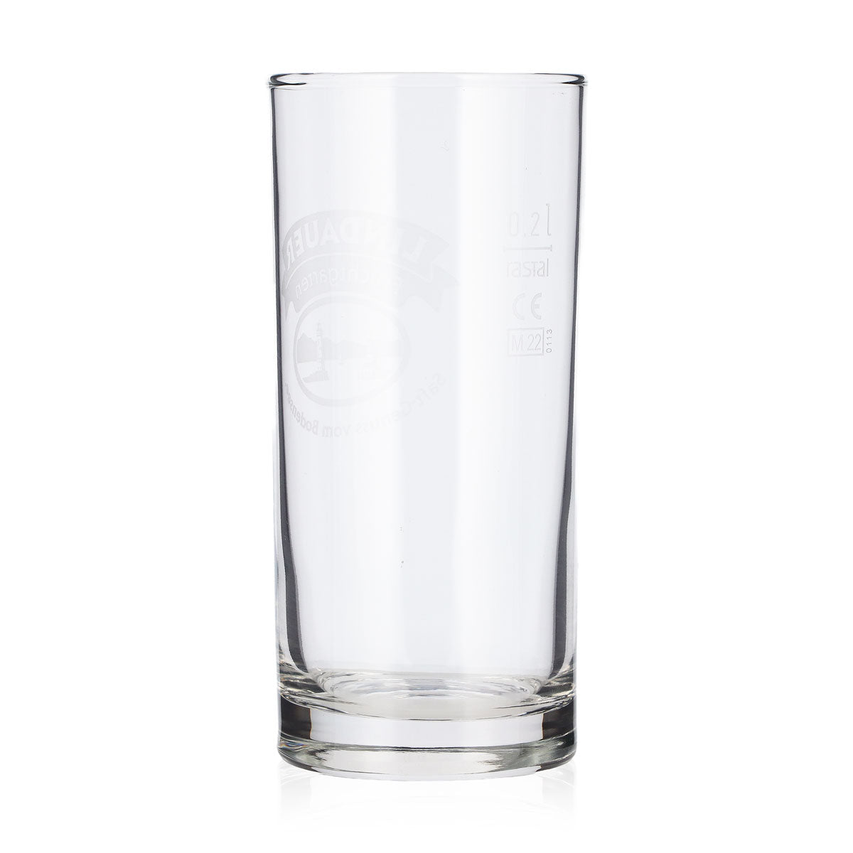 6 verres à jus Lindauer de 0,2 l avec logo, finition satinée, motif Rastal Amsterdam (lot de 6) – Vue 4