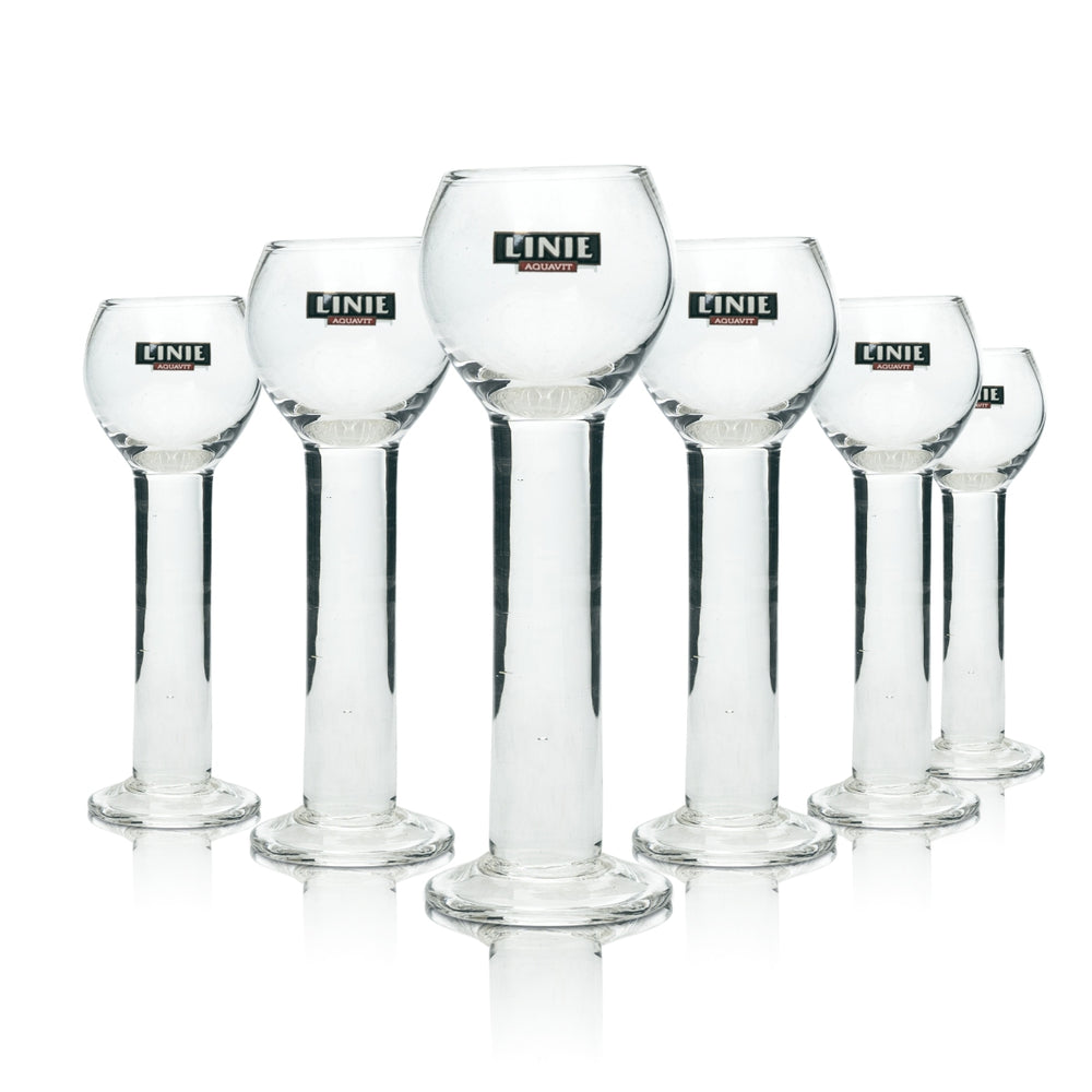 6x verre à shot Aquavit Mini-coupe 2 cl Verres à schnaps Ballon