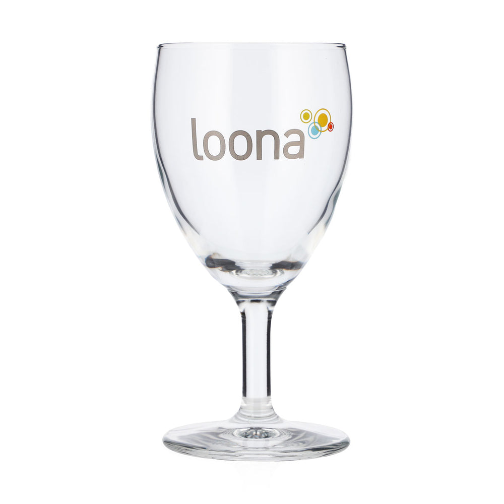 6 verres à vin Loona de 0,17 l, modèle élégant (lot de 6)