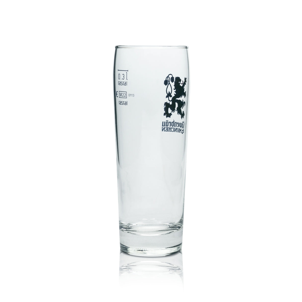 6 verres à bière Löwenbräu 0,3 l Nouveau logo ! Verres Willi Cup Beer Helles Bar – Vue 3