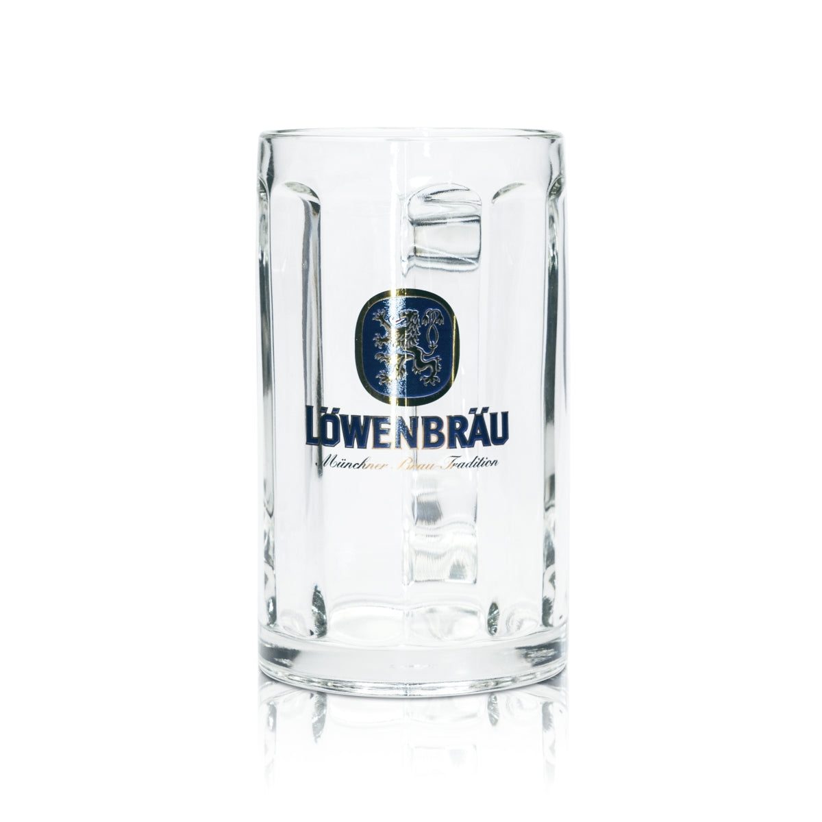 6 verres à bière Löwenbräu 0,3 l, chope Glückauf Rastal, verres à anse Beer – Vue 2