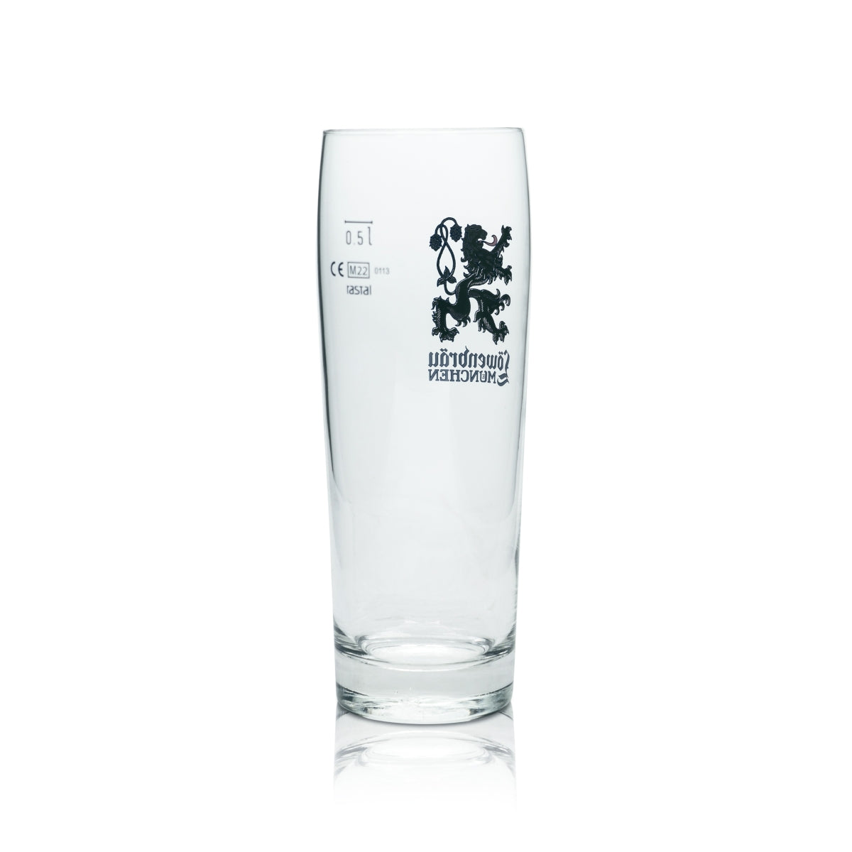 6 verres à bière Löwenbräu 0,5 l Nouveau logo ! Verres Willi Cup Beer Helles Bar – Vue 3