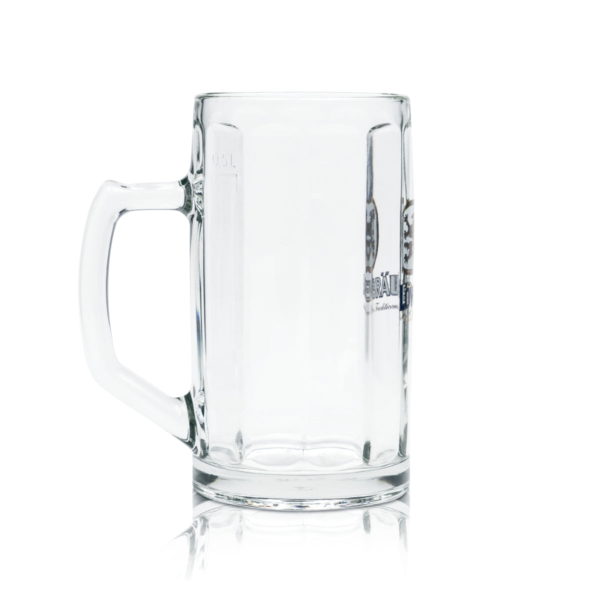 6 verres à bière Löwenbräu 0,5 l, chope Glückauf Rastal, verres à anse Beer – Vue 3