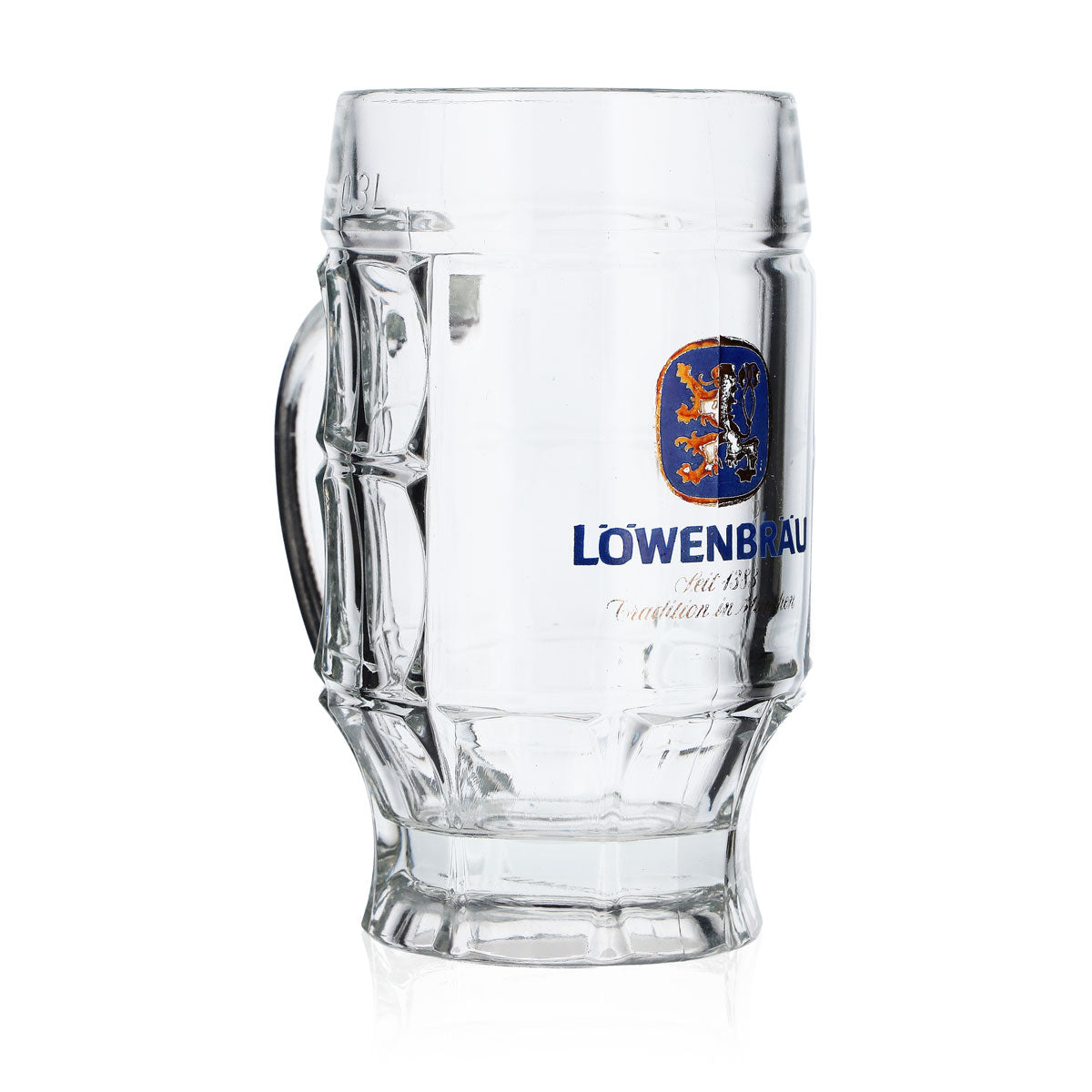 6 verres à bière Löwenbräu Seidel 0,3 l, style Strasbourg – Vue 3