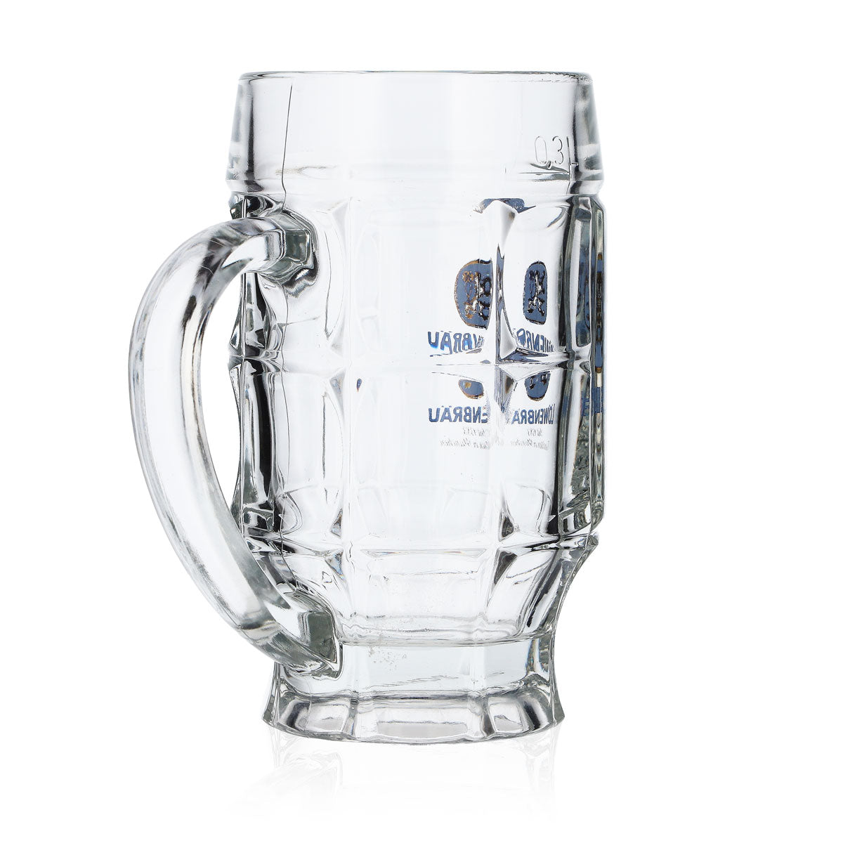 6 verres à bière Löwenbräu Seidel 0,3 l, style Strasbourg – Vue 5