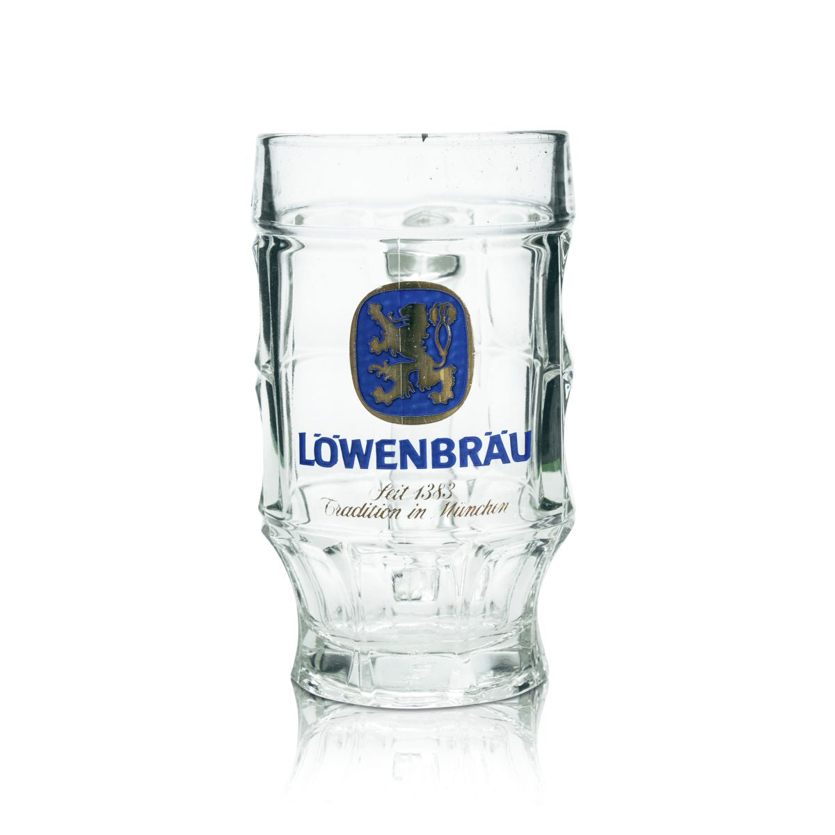 6 verres à bière Löwenbräu 0,4 l, verres profilés, chopes, verres à bière, set de verres, brasserie – Vue 2