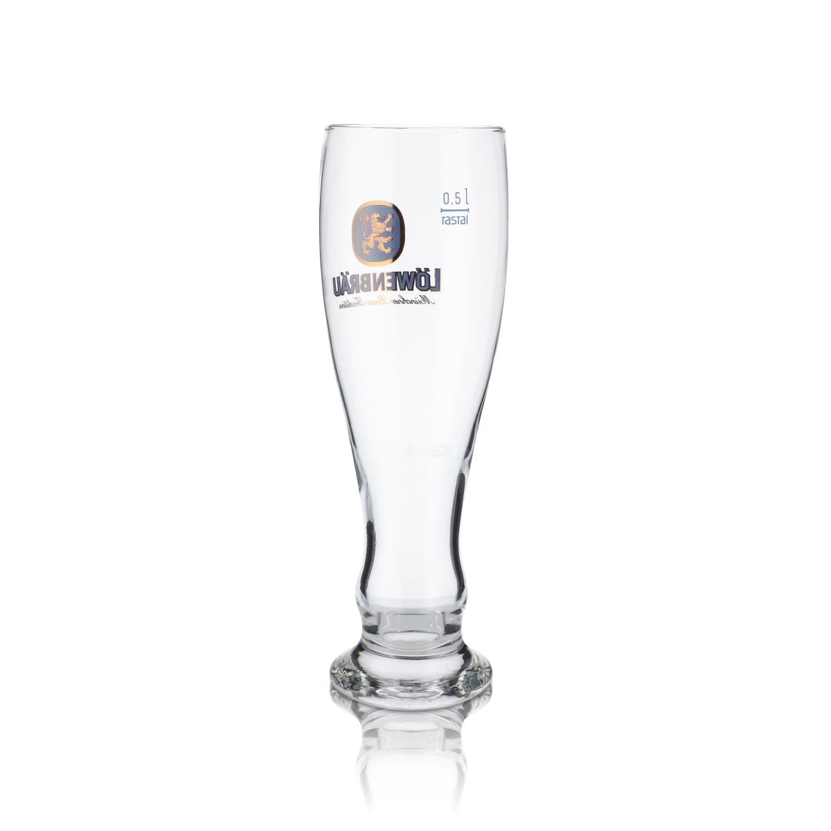6 verres Löwenbräu 0,5 l Verres à bière blanche Verres Hefeweizen Set Brasserie Bavière Gastronomie – Vue 3