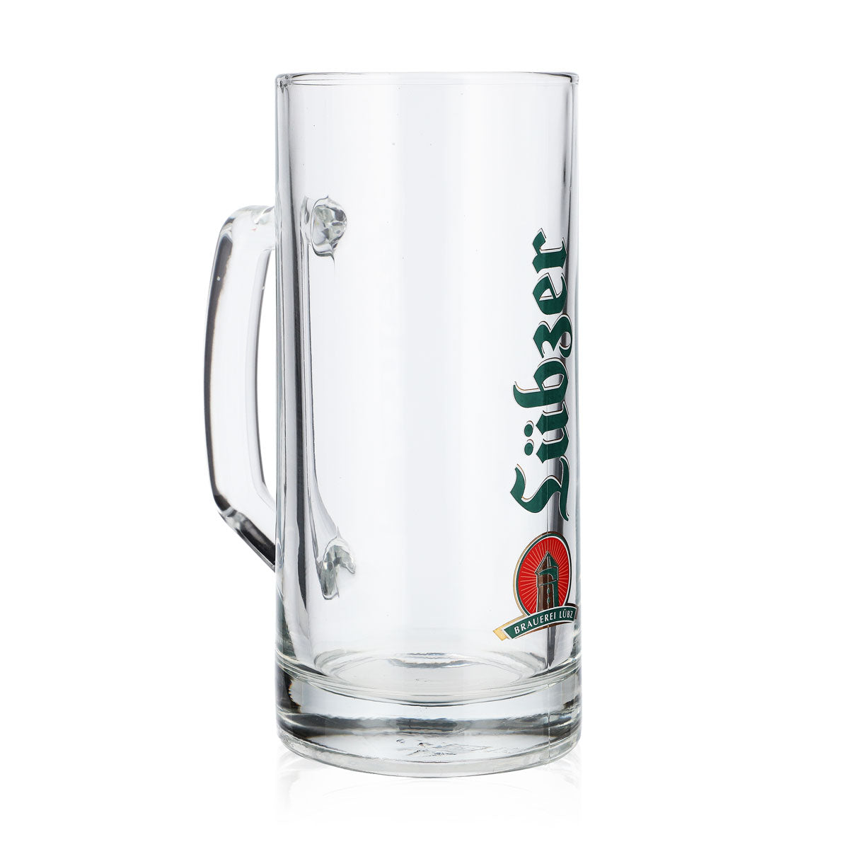 6x verre à bière Lübzer, chope Seidel, brasserie Lübz, transparent, 0,5 l, Berna 500 – Vue 3