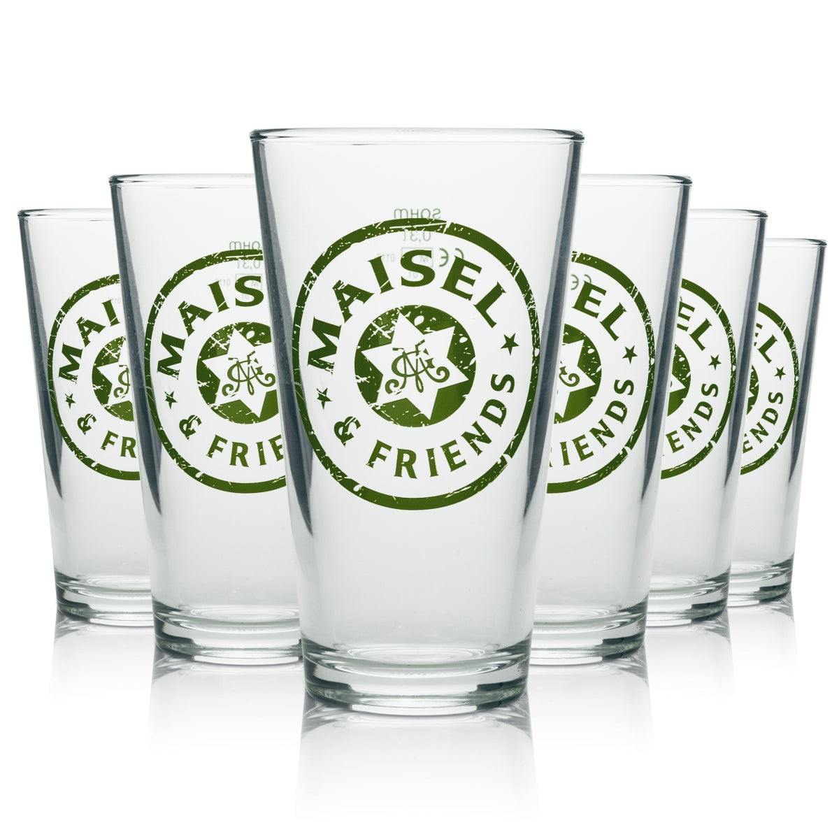 6x Maisel & Friends Verre à bière exclusif Tumbler 3 couleurs 300 ml