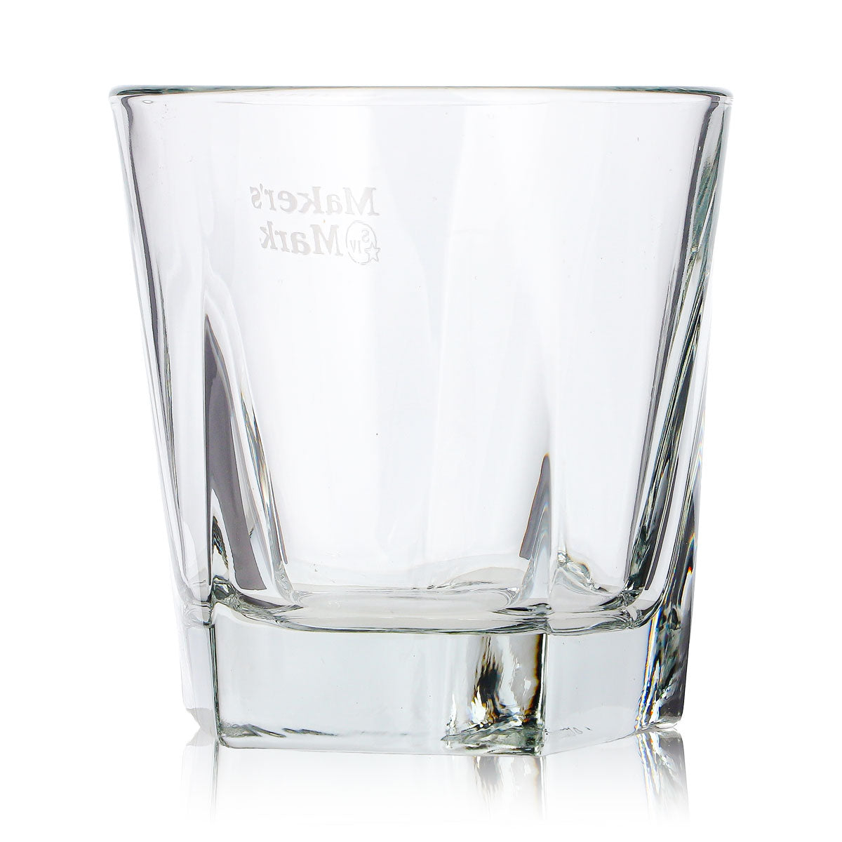 Lot de 6 verres à whisky Maker's Mark de forme pentagonale – Vue 5