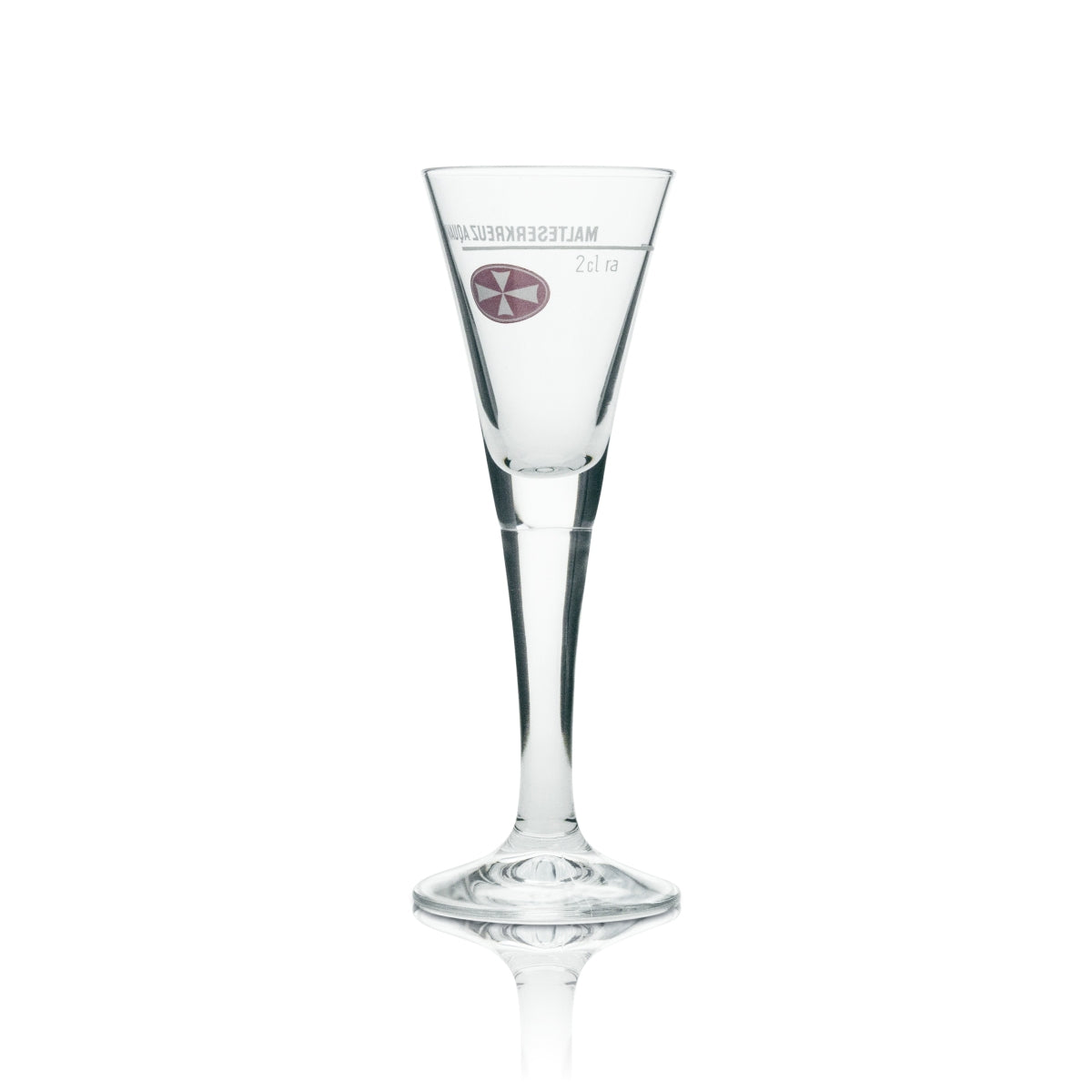 6x Verre à shot de liqueur Croix de Malte 2 cl – Vue 3