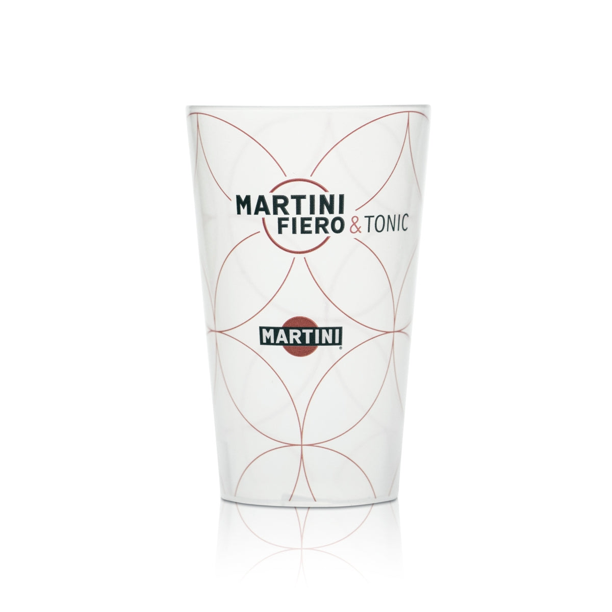 6 verres à martini 0,33 l en plastique rigide réutilisables Fiero Tonic – Vue 2