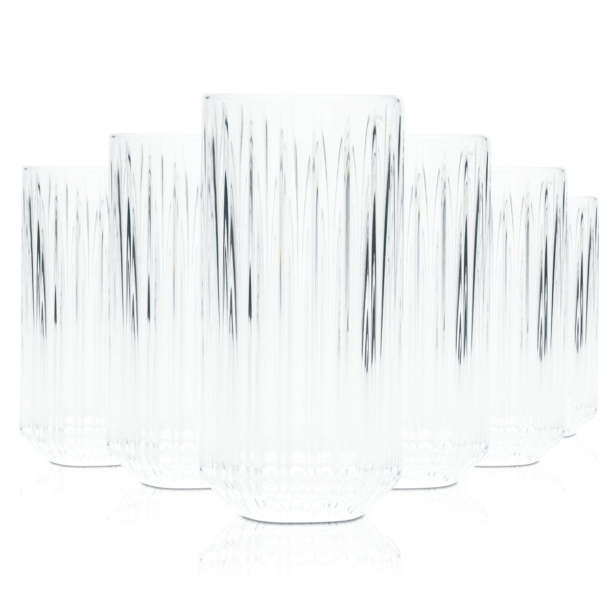 6 verres Matusalem 0,3 l Nachtmann cristal Longdrink Cocktail Contour verres rhum