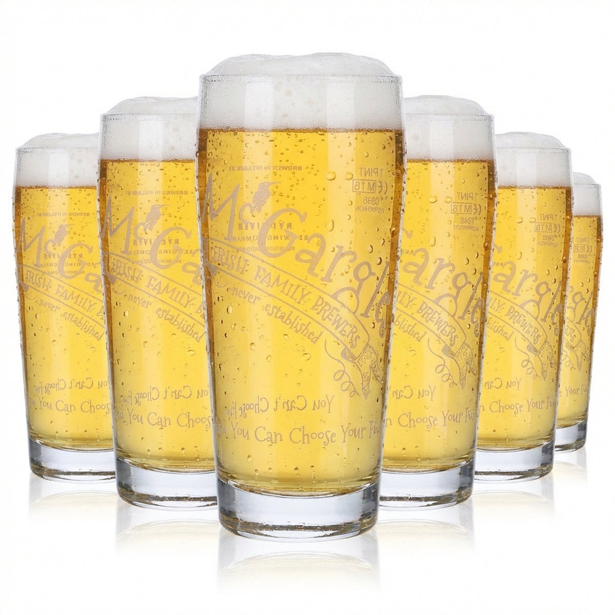 6 verres à bière Mc Gargles Verres à bière Verres à vin Verres à bière 0,57 l