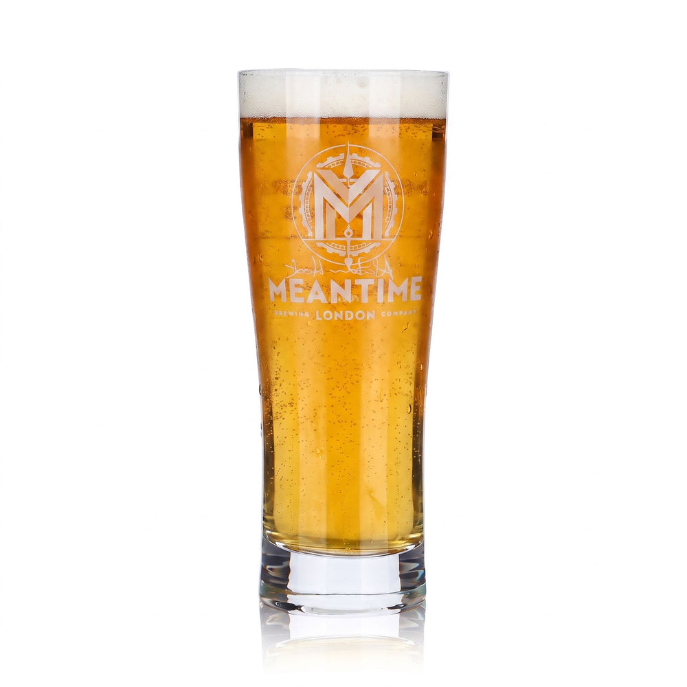 6 verres à bière Meantime de 0,25 l, modèle « Craft Beer Pioneers » de Sahm