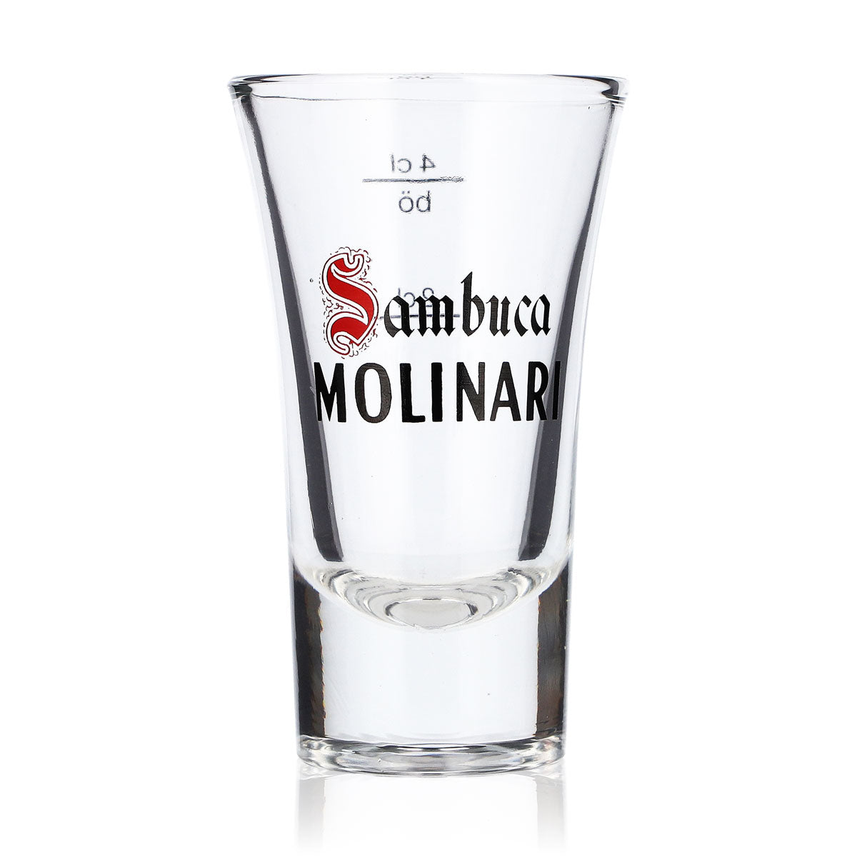 6 verres à liqueur Molinari Sambuca de 2 cl/4 cl (lot de 6) – Vue 2