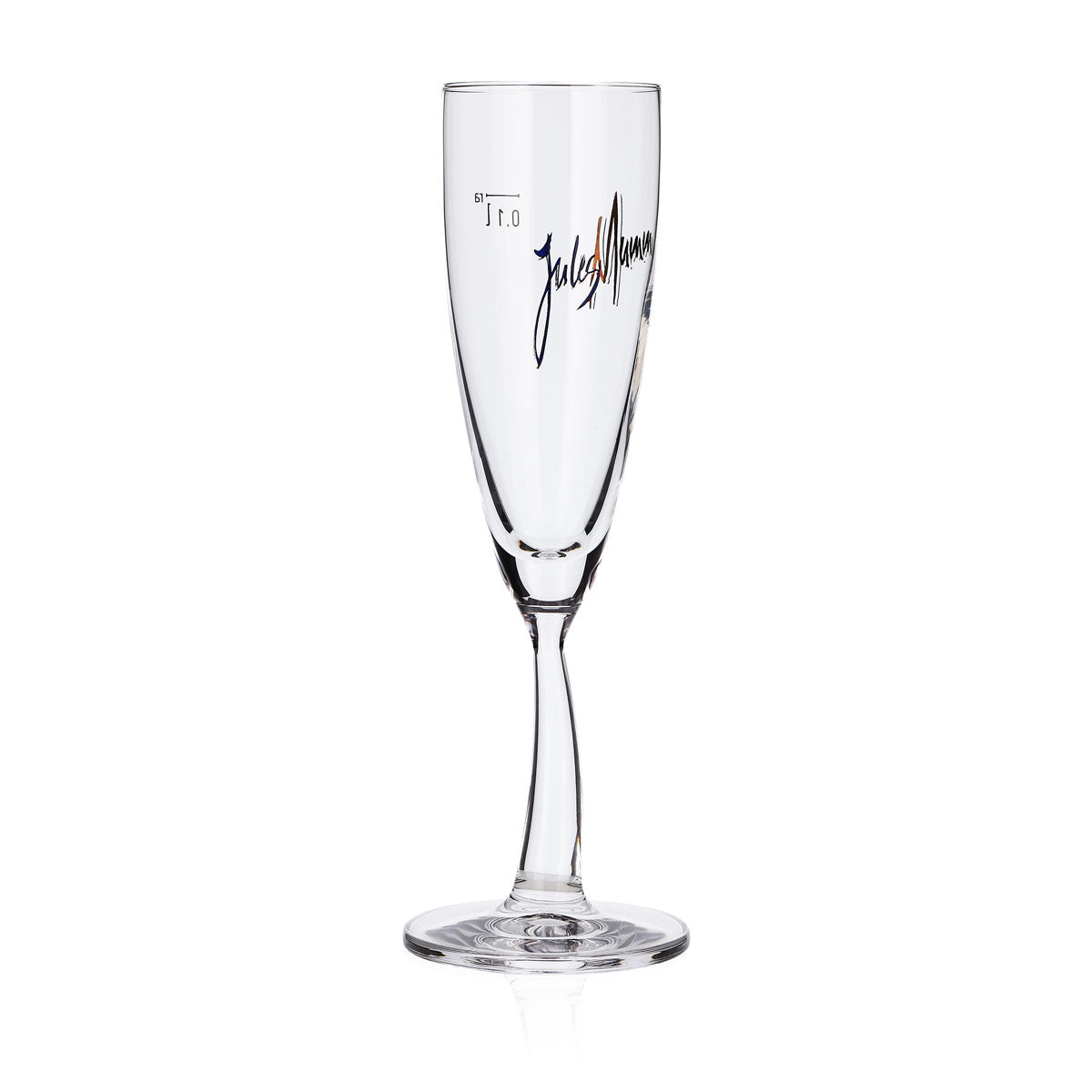 6x Mumm Jules Verre à champagne 0,1 l Verre à pied design à tige courbée rastal – Vue 3