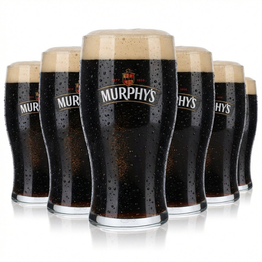 6 verres à bière Murphy's Beer Irish 0,5 l