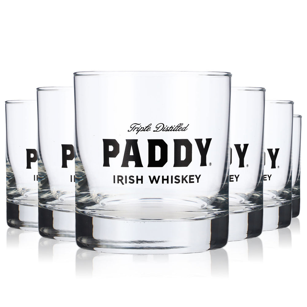 6 verres à whisky Paddy Whiskey Verres à whisky Verres 0,3 l Verres à whisky/gobelets