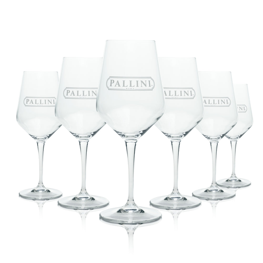 6 verres à limoncello Pallini 0,4 l Verres à vin Apéritif Cocktail Long drink Pied