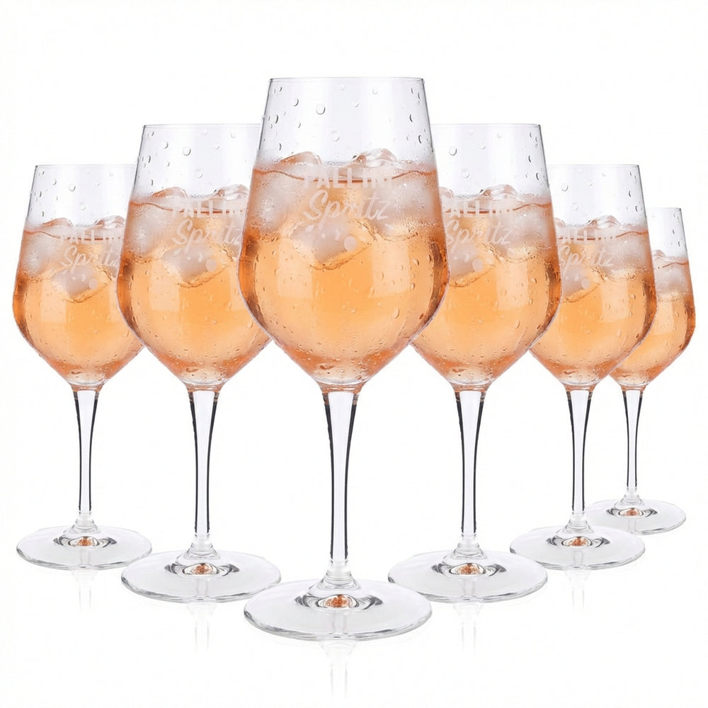 6x verres à limoncello Pallini Sritz 0,44 l Verres à vin Apéritif Cocktail Pied