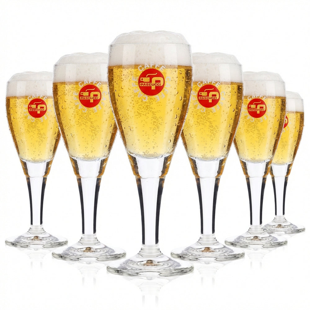 6x Pascucci Café Verres à espresso Verres 0,05 l Coupe Espresso