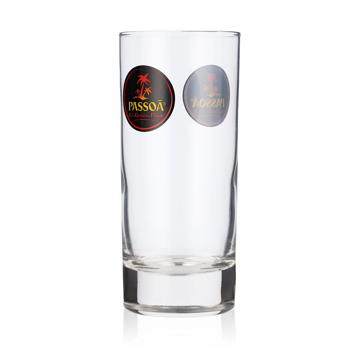 6 verres à liqueur Passoa 0,24 l Verres à long drink Cercle noir avec logo – Vue 4