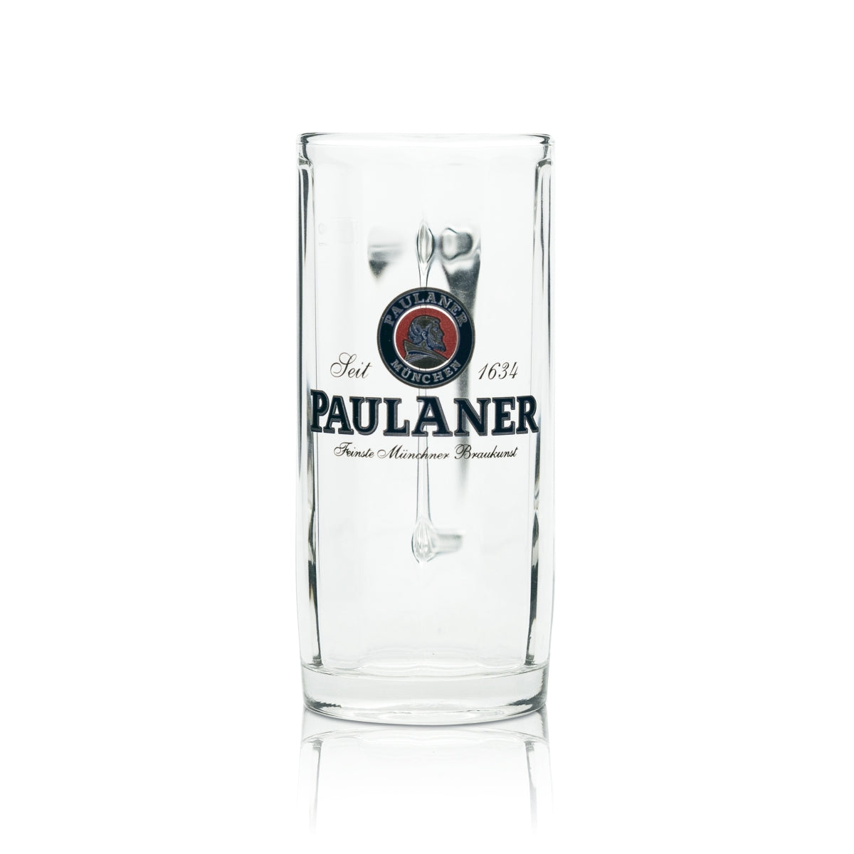 6 verres à bière Paulaner 0,2 l, chope Moldau Sahm Seidel avec anse, verres rétro Beer – Vue 2