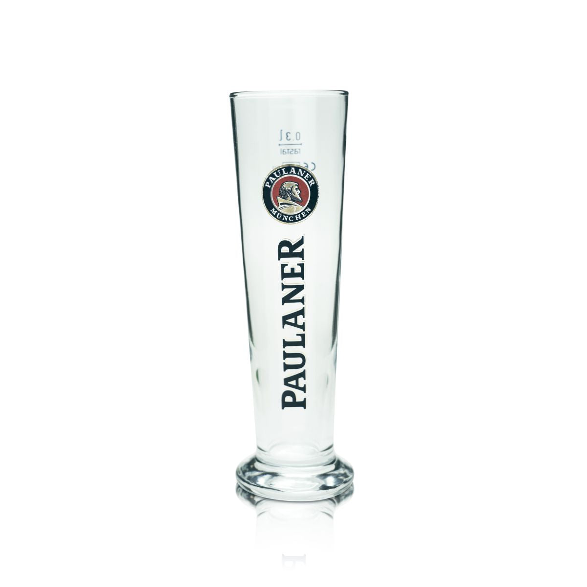 6 verres à bière Paulaner 0,3 l, chope à bière, verre à bière blanche, set de verres, brasserie – Vue 2