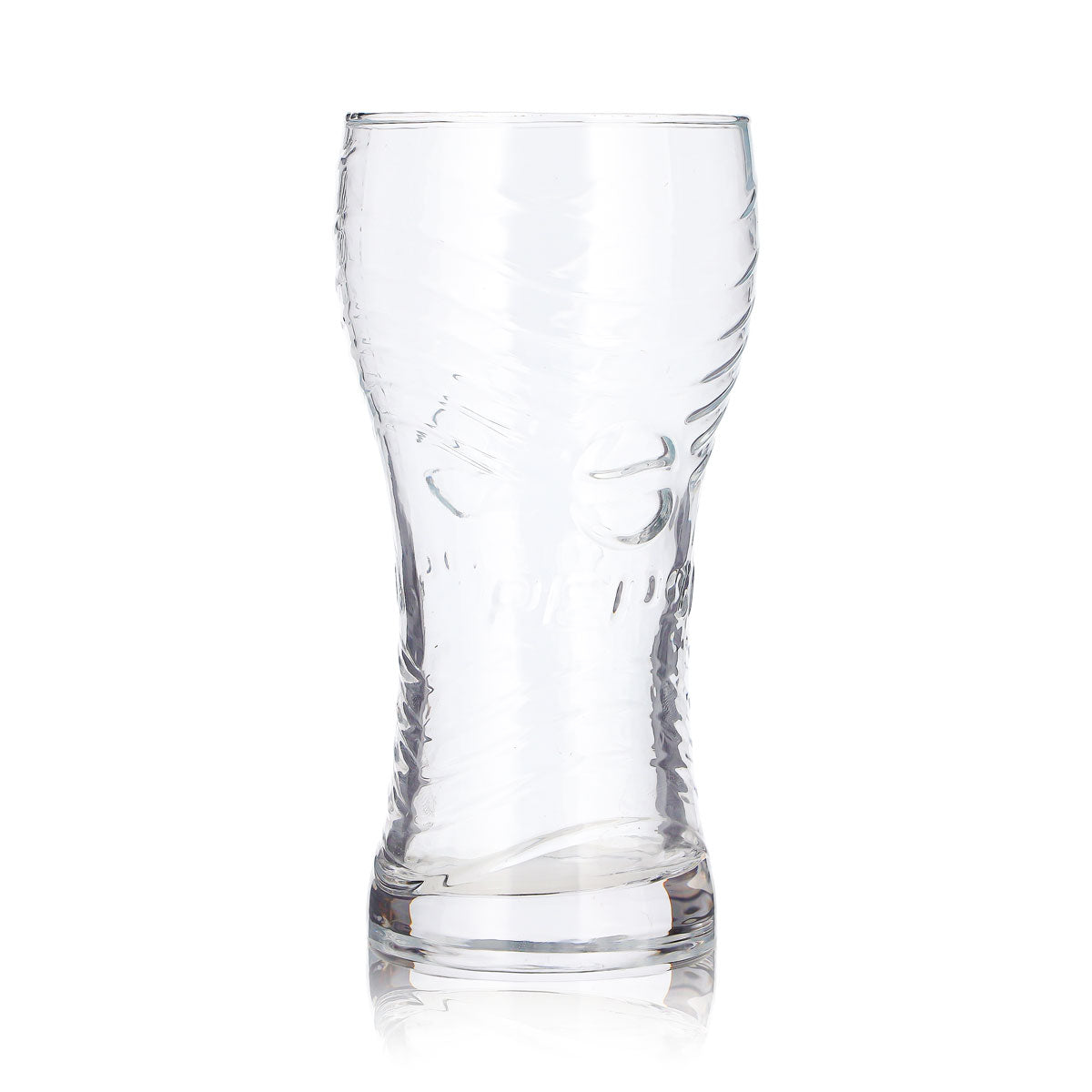 Lot de 6 verres à soda Pepsi de 0,33 l, en verre, rainurés, de forme incurvée (lot de 6) – Vue 3