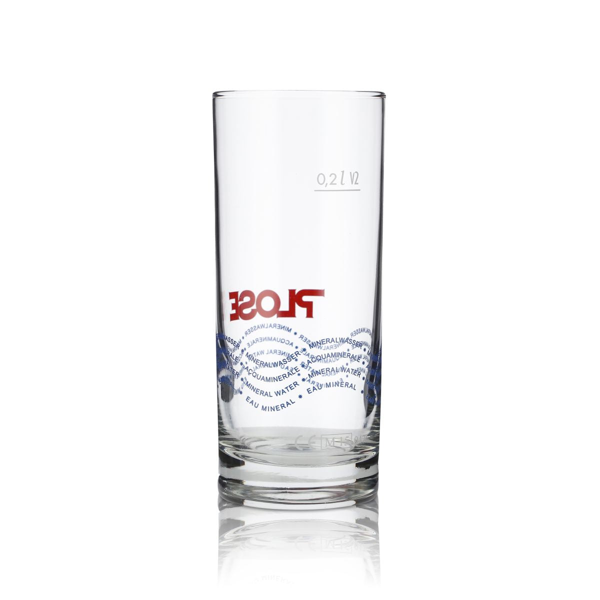 6x Plose verre 0,2l eau minérale barre tumbler gobelet set de verres à bulles – Vue 3