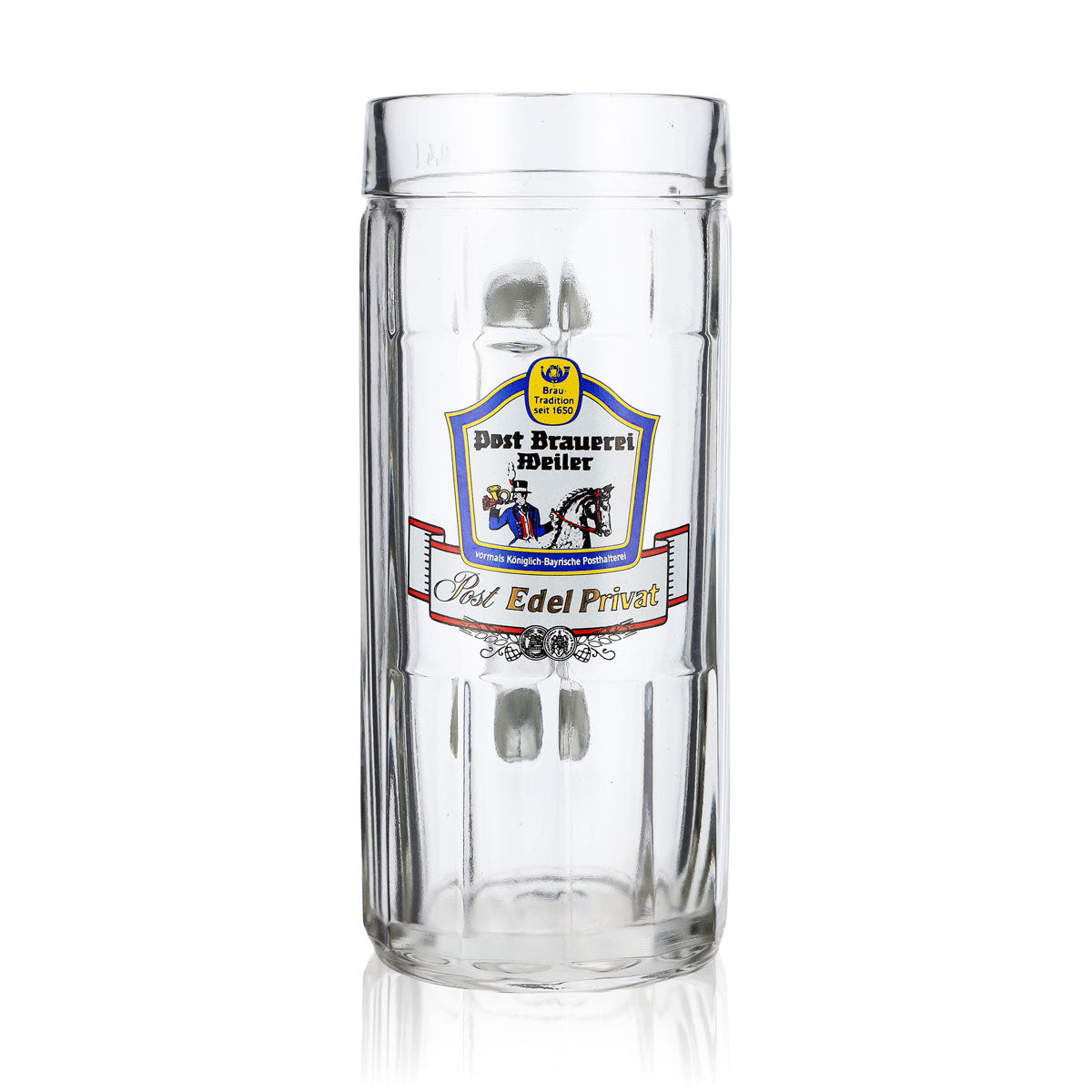 6x Post Brasserie Weiler Verre à bière Bierseidel 0,4 l Chope Rastal Fralkenstein – Vue 2