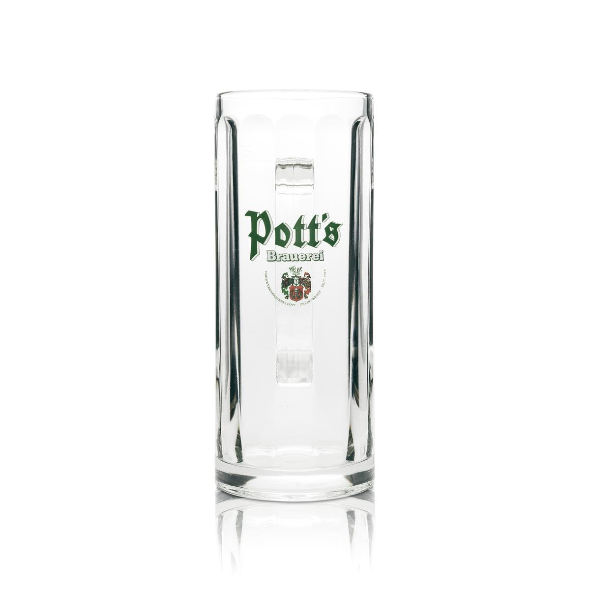 6 verres à bière Potts 0,5 l, chope striée Rastal – Vue 2